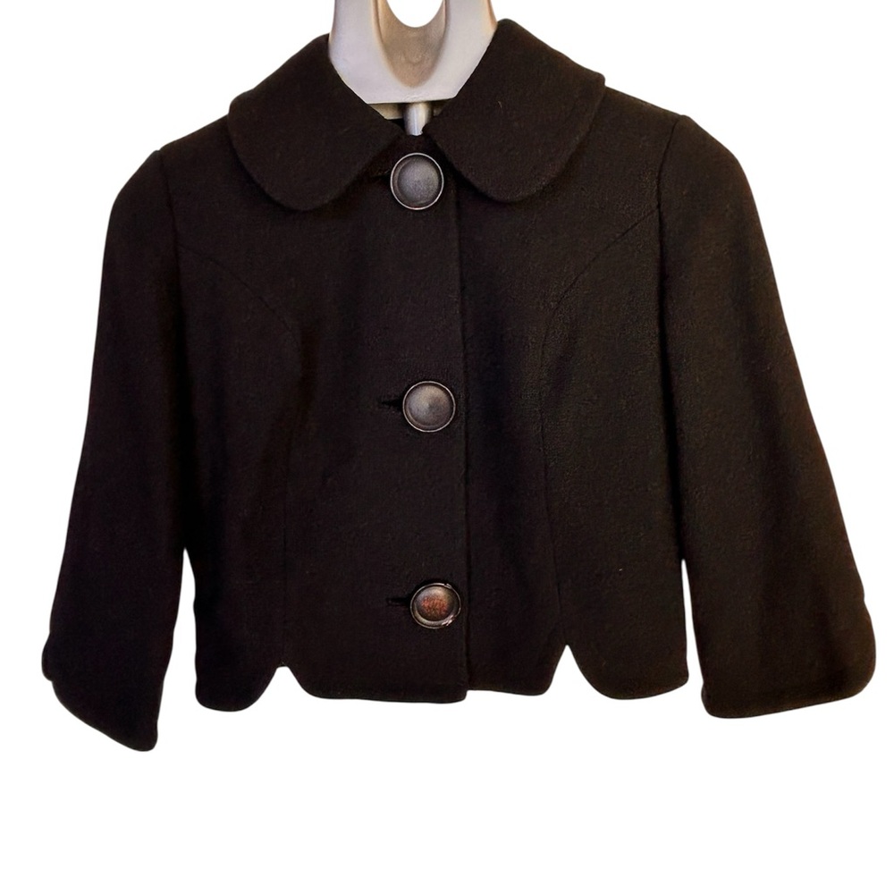 Vintage ACME Black Cropped Jacket Union Label